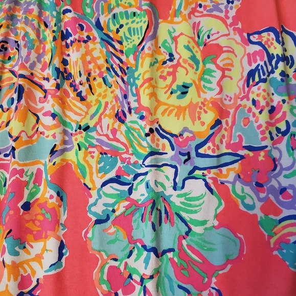 LILLY PULITZER Laurana dress size xxs coral reef - Picture 3 of 4